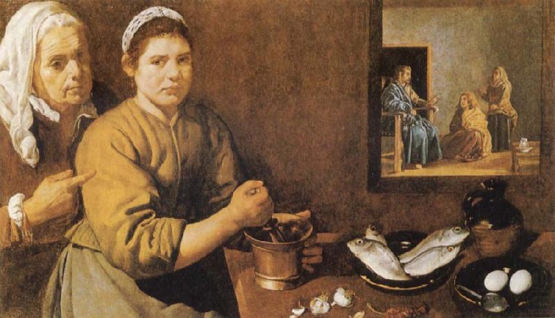 Christ in the House of Martha and Mary, Diego Velazquez